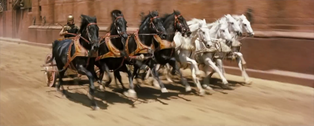 Ben Hur (1959) von William Wyler. Bildformat Cinemascope 21:9